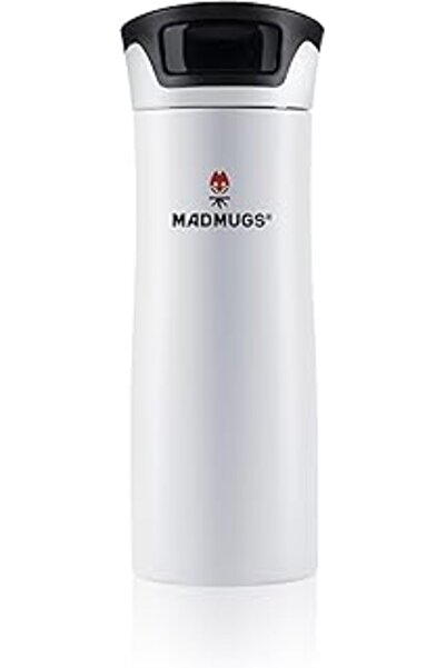 Genel Markalar Madmugs Travel Mug Termos Bardak 0.47 Lt White