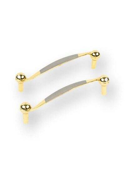 Graffiti Resin Gold tray handle, size 11 cm, height 2.5
