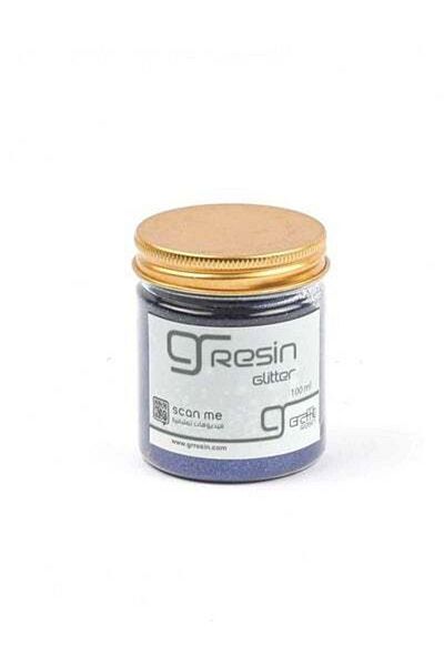 Graffiti Resin 100g navy glitter