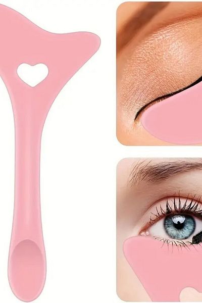 Trade Bazaar 1Pcs Goglobal Eyeliner Stencil – Makeup Assistant for Applying Winged Eyeliner, Lipstick and Mask,