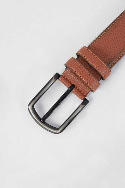Fulla Moda Κλασική δερμάτινη ζώνη