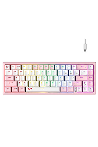 Havit Gamenote KB874L Mekanik Red Switch Gaming %60 Klavye