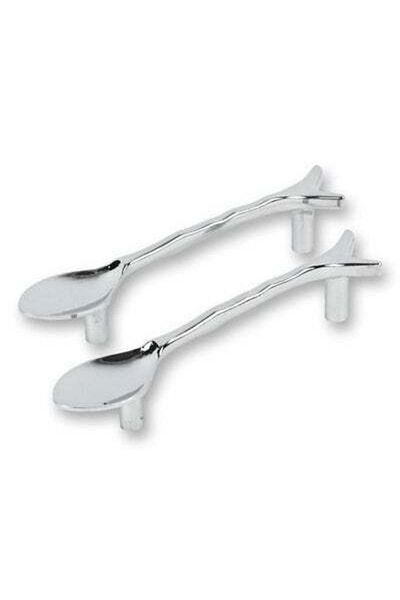 Graffiti Resin Chinese spoon handle, size 11 cm, height 2 cm