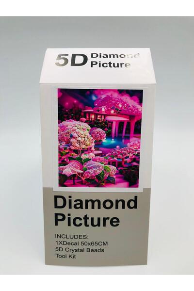 DUCK HOBY 65x50 Boncuklu Taş İşleme Mozaik Elmas Goblen Tablo Resim Boncuk Puzzle Dıamond Paıntıng Hı Stone