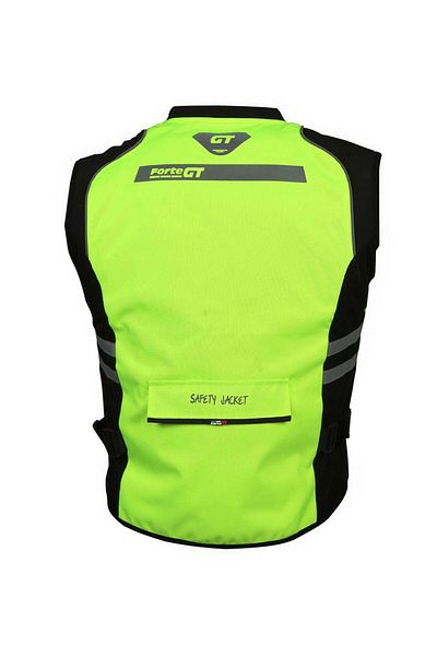 Forte GT 1188 Motorcycle Reflective Vest with 3Pcs Cargo Pockets Windproof Size 3XL