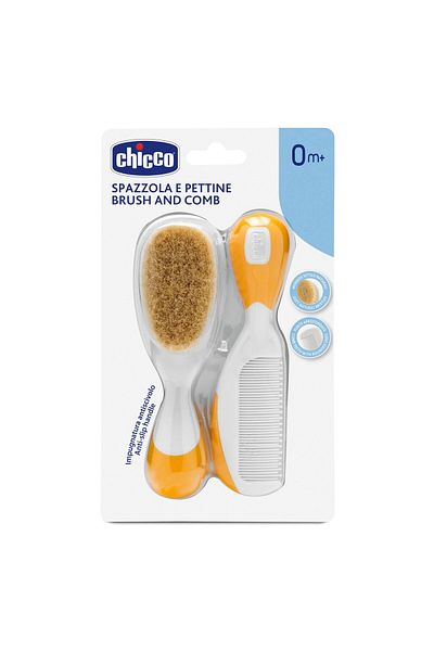 MBB ETİCARET C Brush and Comb Set 0 Month+ Orange
