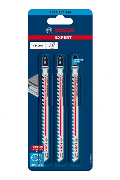 Bosch EXP Dekupaj Bıçağı - T 341 HM 3 lü