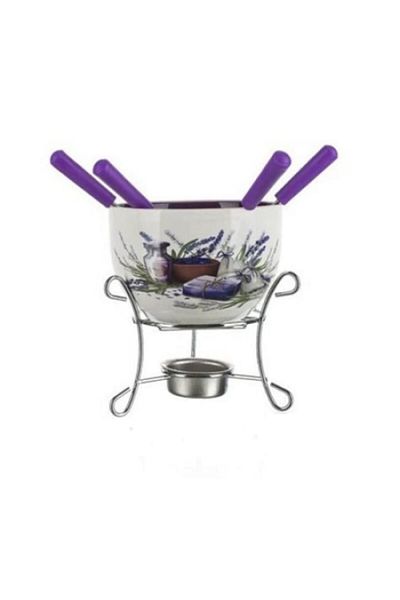 BANQUET Set chocolate fondue 6 pieces Banquet Lavender