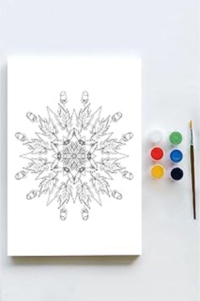 AMAZON TOHUM (21571) Madala Canvas Canvas Painting Hobby Set 7 (50X70Cm)