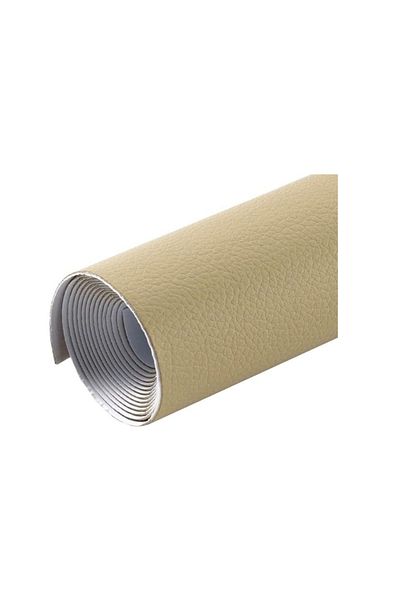 OEM Self-adhesive PU leather roll for repairs, 60 x 110 cm, cream