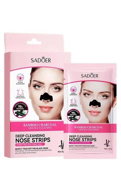 SADOER Deep Cleansing Charcoal Nose Strips