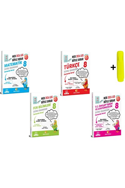 SİNAN KUZUCU YAYINLARI Sinan Kuzucu 8. Sınıf Matematik Fen Türkçe İnkılap Sor...