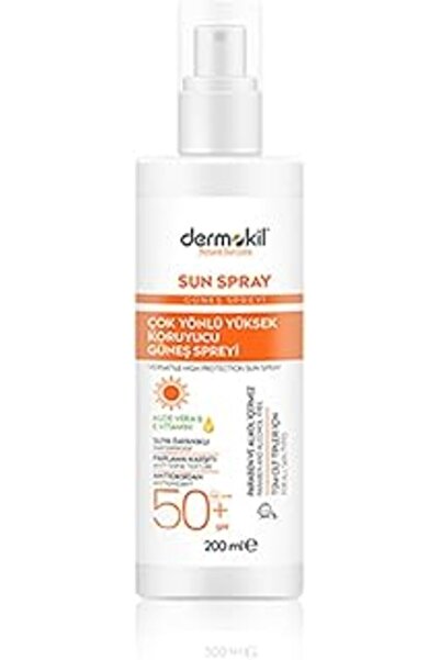 NETWORK ART Dermokil Water Spray Multi-Use Sunscreen Spf50 200 ml