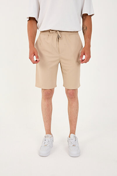 KAPHONE Erkek Beli Lastikli 3 Cep Şort
