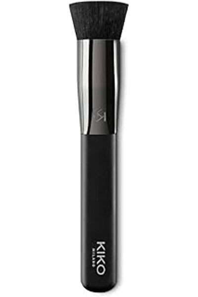 Mu Art Ahşap فرشاة كريم الأساس السائل من ميلانو - فرشاة كريم الأساس الإسفنجية 06 للوجه