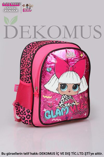 L.O.L. SURPRISE Lol Surprise Large Size School Bag with Dekomus License