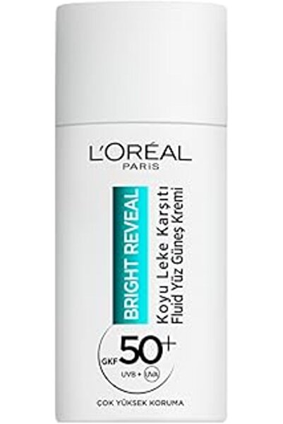 NETWORK ART Paris Bright Reveal Spf50, Koyu Karşıtı Fluid Gülük Yüz Güeş Krem...