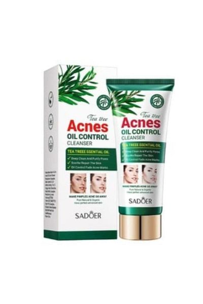 SADOER Sadour Tea Tree Deep Pore Cleanser, Treats Acne, and Controls Oily Skin - 100g