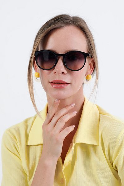 Fulla Moda Round Framed Sunglasses