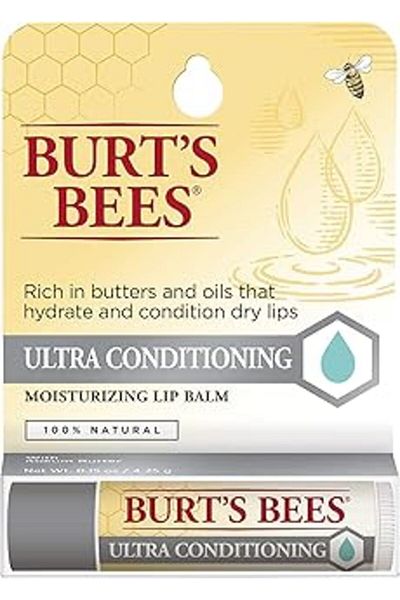 NETWORK ART Burt's Bees Ultra Care Lip Balm with Kokum Butter, 0.15 oz