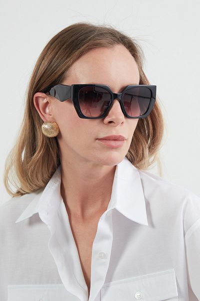 Fulla Moda Hexagonal Framed Sunglasses