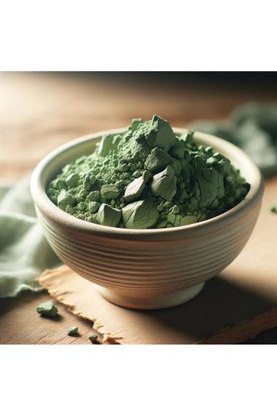 Beauty Box Pure Green Powder Clay for Skin Care 100% Natural French Green Clay Finest Earth Mine