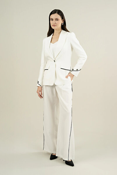 IDYL سترة بتفاصيل متباينة