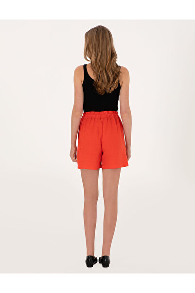 Pierre Cardin Kırmızı Comfort Fit Bermuda Şort 50306492-VR030