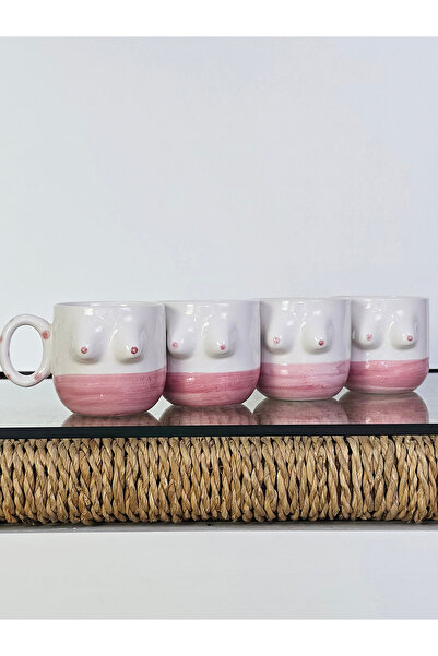Hulganz Handmade Ceramic Mug Women's Breast / Breasted Tea Coffee Cup Mug Cup