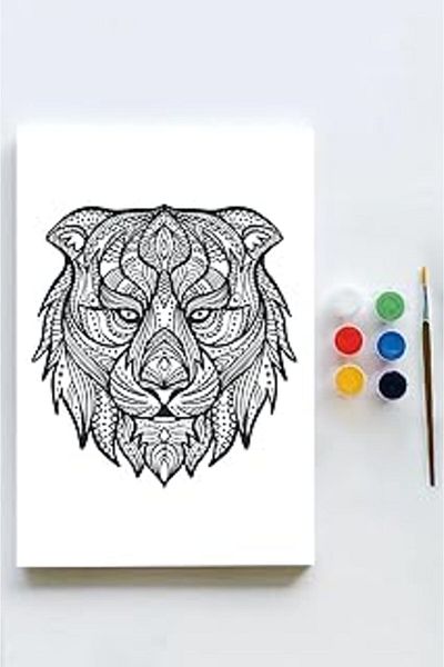 AMAZON TOHUM (21622) Never Madala Canvas Painting Painting Hobby Set (30X40Cm)
