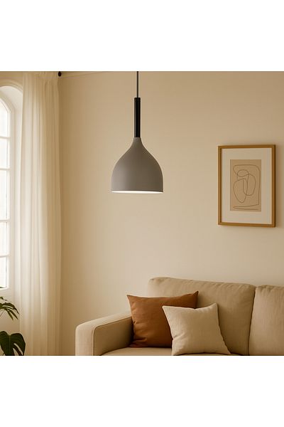 qwell Modern Ceiling Pendant Lamp with Conical Design