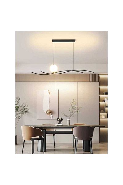 Sueva LED chandelier with 2.4G wifi remote control, light/cold/warm/neutral, dimmable