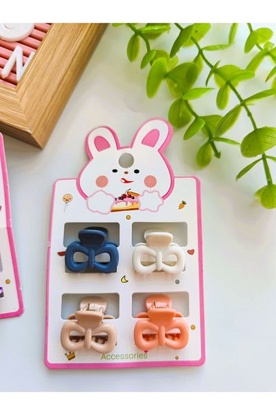 Nisankids 8 Pieces Nude and Soft Colored Peg Buckles