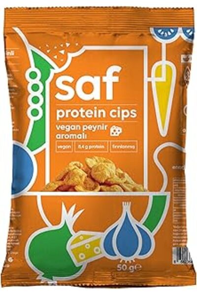 Genel Markalar Saf Vegan Peynir Aromalı Protein Cips 50 Gr