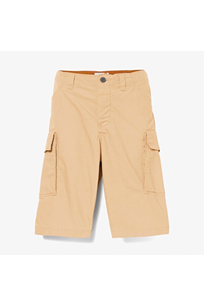 Timberland Brookline Poplin Cargo Men's Cream Shorts