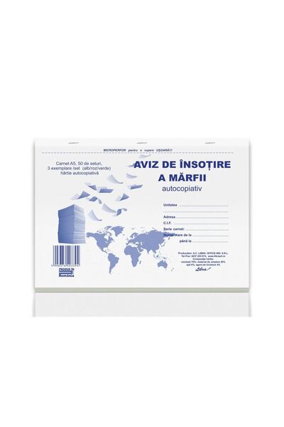 Libra Aviz A5 3 EX. 150F Autocopiativ