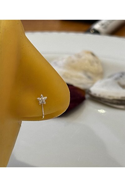 Takıkraliyeti 925 ayar deliksiz hızma papatya model sıkıştırma