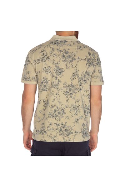 Guess Ss Aop Overdye Polo