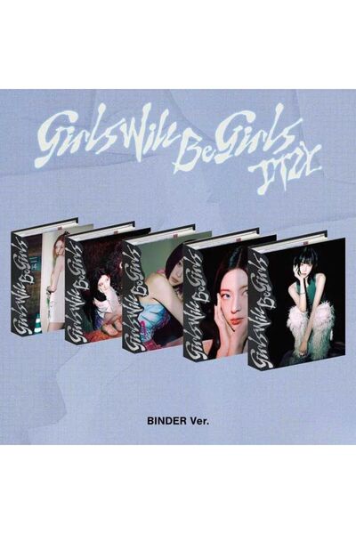 Kpop Dünyasi ITZY – Girls Will Be Girls (Binder Ver.) (Random - Rasgele Versi...
