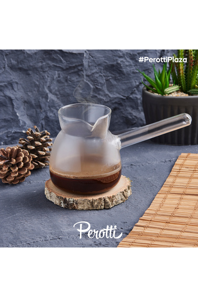 Güven Plastik 14012 Lucıo Borosılıkat Cam Cezve