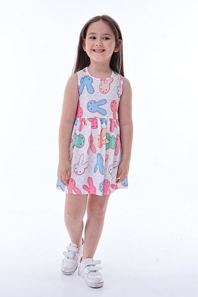 tny kids collection Rochie de vară imprimată pentru fete