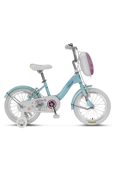 Ümit ÜMİT 1625 HAWAI-CANTA-V KIZ ÇOCUK BİSİKLETİ 16 JANT SKY BLUE