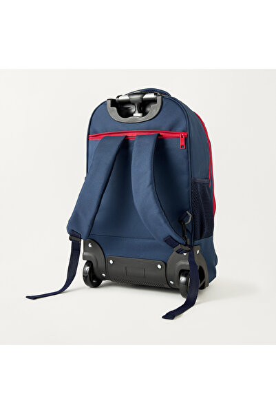 GAP 18-inch Solid Trolley Backpack with Retractable Handle - 30x16x46 cms