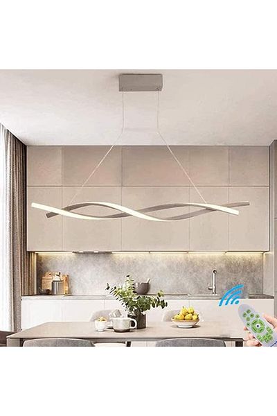 LightPlanet Lustra LED 60W Minimalist cu Telecomanda wifi 2.4G lumina/rece/calda/neutra intensitate reglabila
