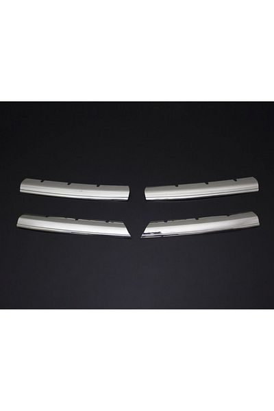 CED AUTO TRADE Set 4 Ornamente inox grila VW AMAROK 2010-2016