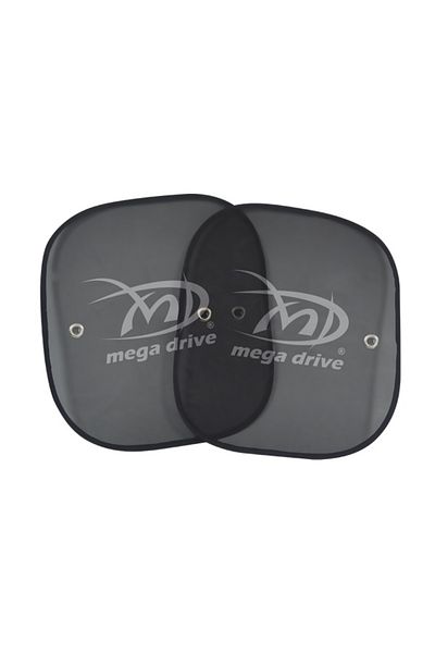 Mega Drive PARASOLAR LATERAL NEGRU CU VENTUZA SET 2BUC (44X38CM)