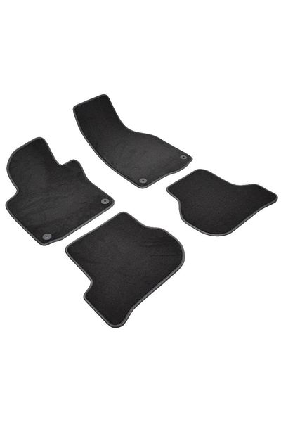 Umbrella UMBRELLA CAR MATS SET FOR VW GOLF VI(2008-)- ROUND FIXING SYSTEMS