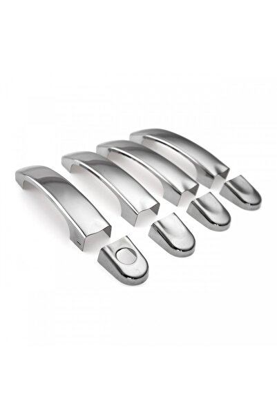 CED AUTO TRADE Set ornamente cromate manere portiere compatibile VW CADDY 200...