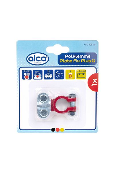 ALCA Car Battery Terminal Red (+)