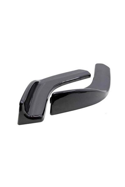 CED AUTO TRADE Set 2 coltare prelungire bara fata universale, negru lucios